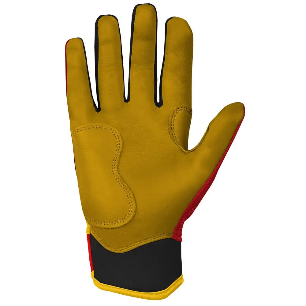 Konnor Griffin Signature Series Short Cuff Batting Gloves - Red Secondary image