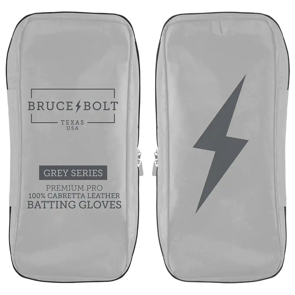 Grey Series Long Cuff Batting Gloves - Royal Blue