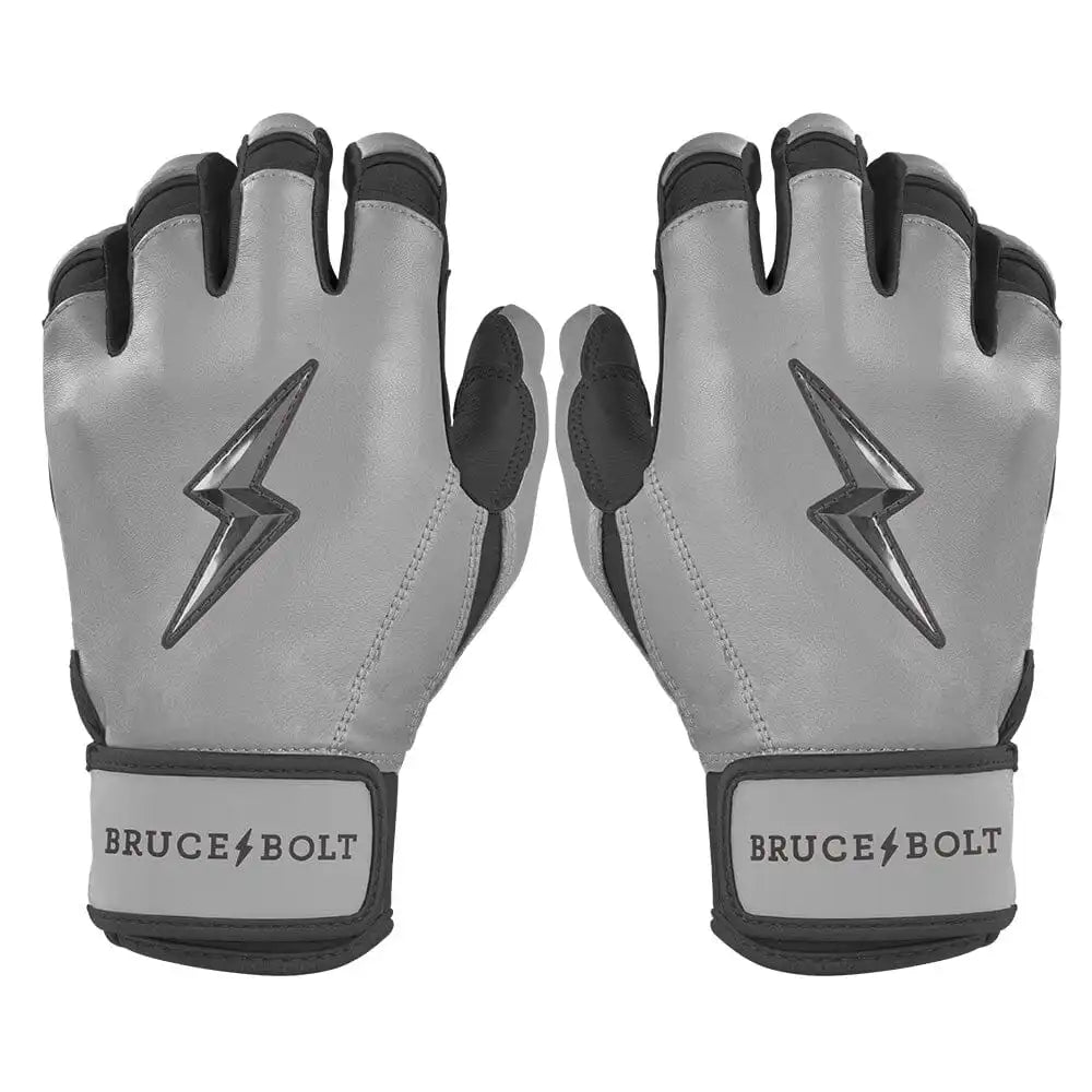 Grey Series Short Cuff Batting Gloves - Charcoal Main image