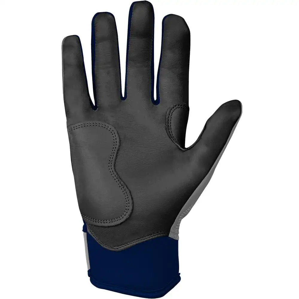 Grey Series Short Cuff Batting Gloves - Navy Secondary image
