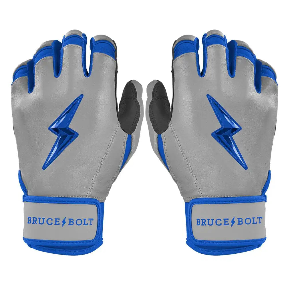 Grey Series Short Cuff Batting Gloves - Royal Blue Main image