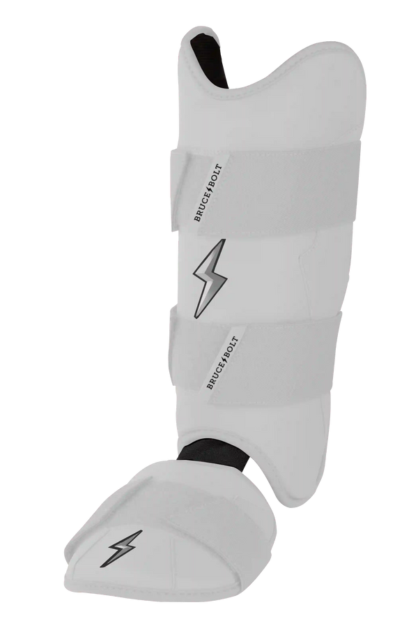Chrome Series Leg Guard - White