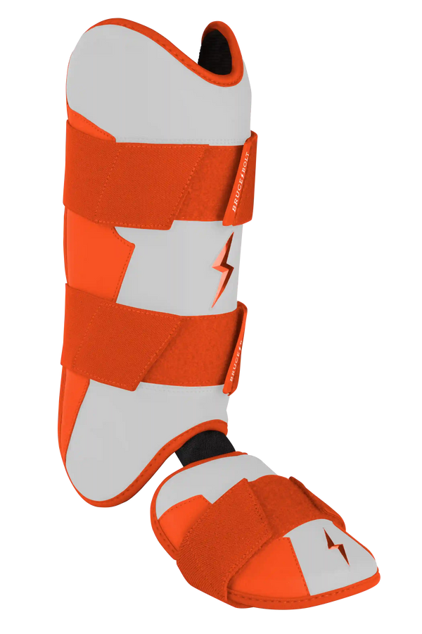 Chrome Series Leg Guard - Orange