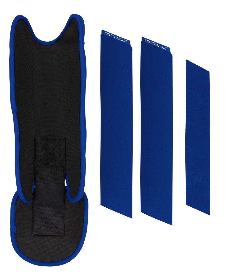 Chrome Series Leg Guard - Royal Blue