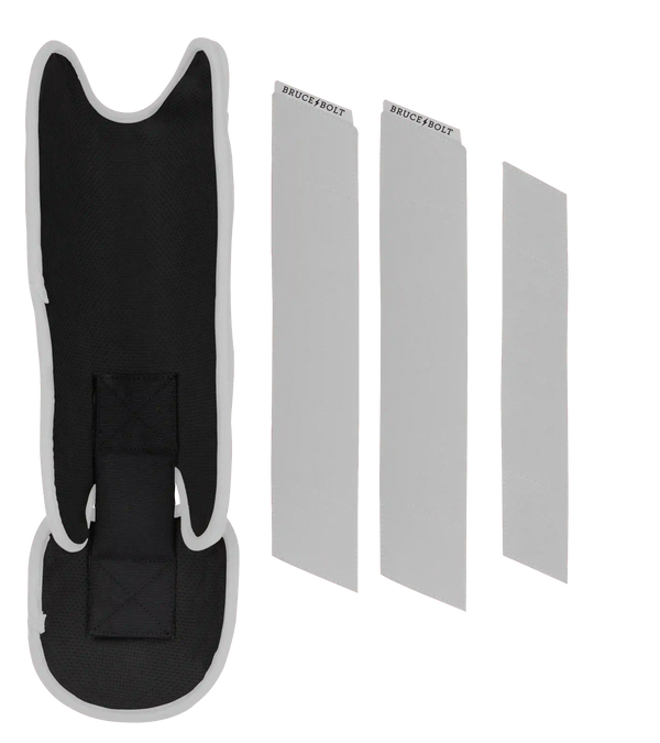 Chrome Series Leg Guard - White