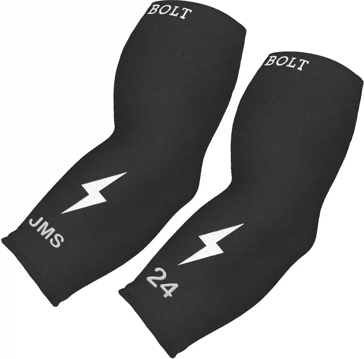Personalized Graduated Compression Premium 3/4 Arm Sleeve - Black Main image