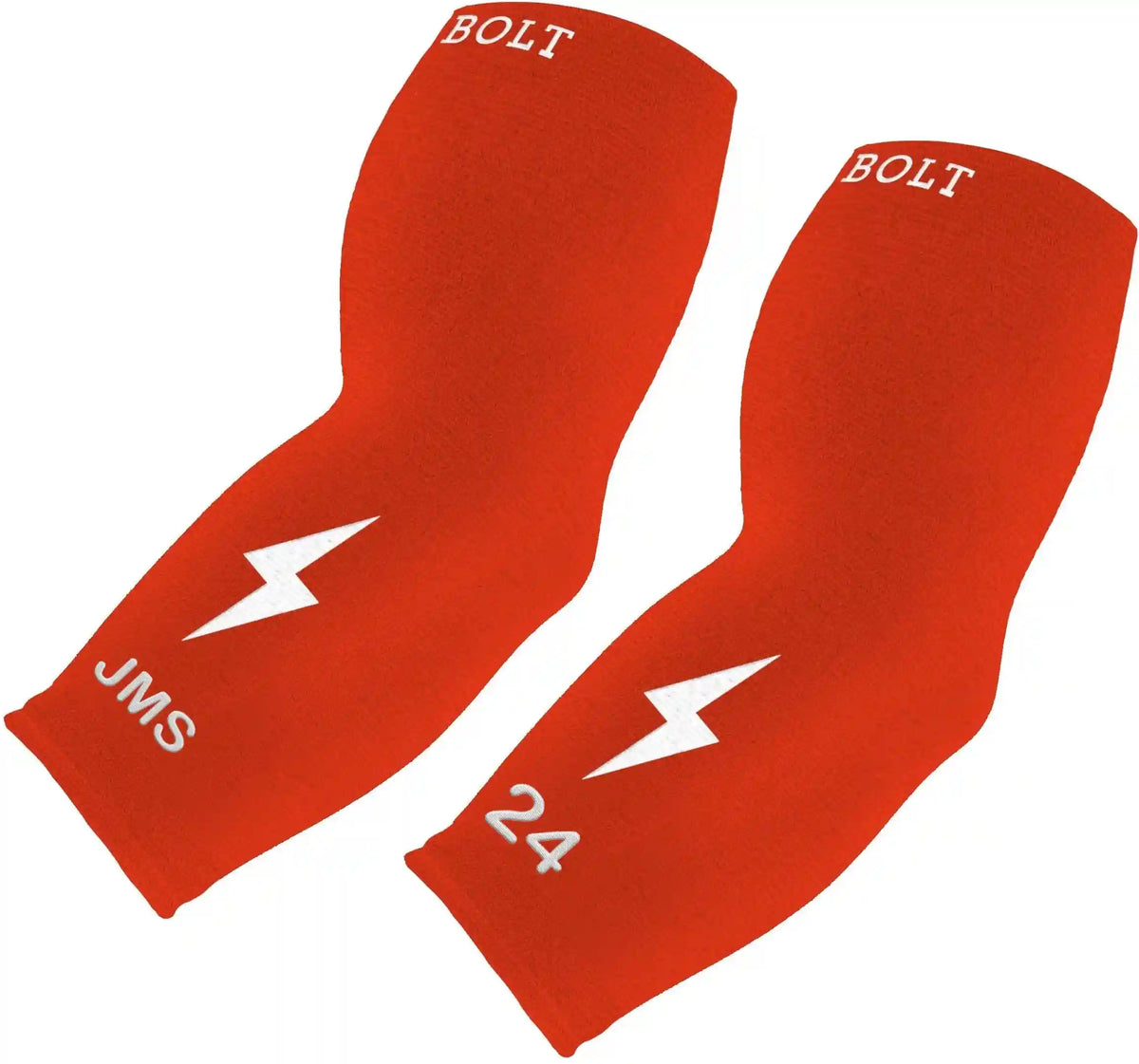 Personalized Graduated Compression Premium 3/4 Arm Sleeve - Caliente Red Main image