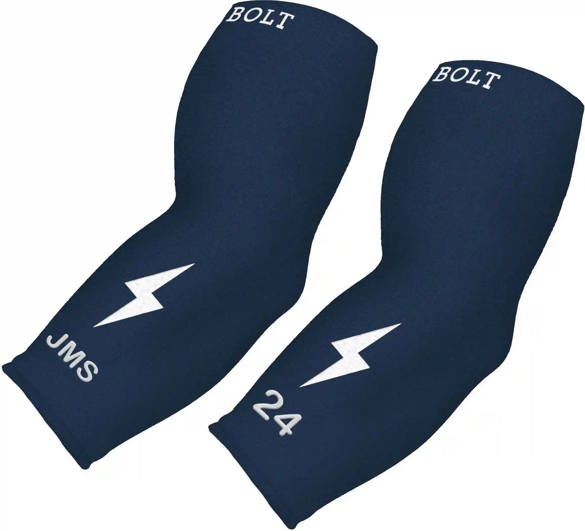Personalized Graduated Compression Premium 3/4 Arm Sleeve - Navy Main image