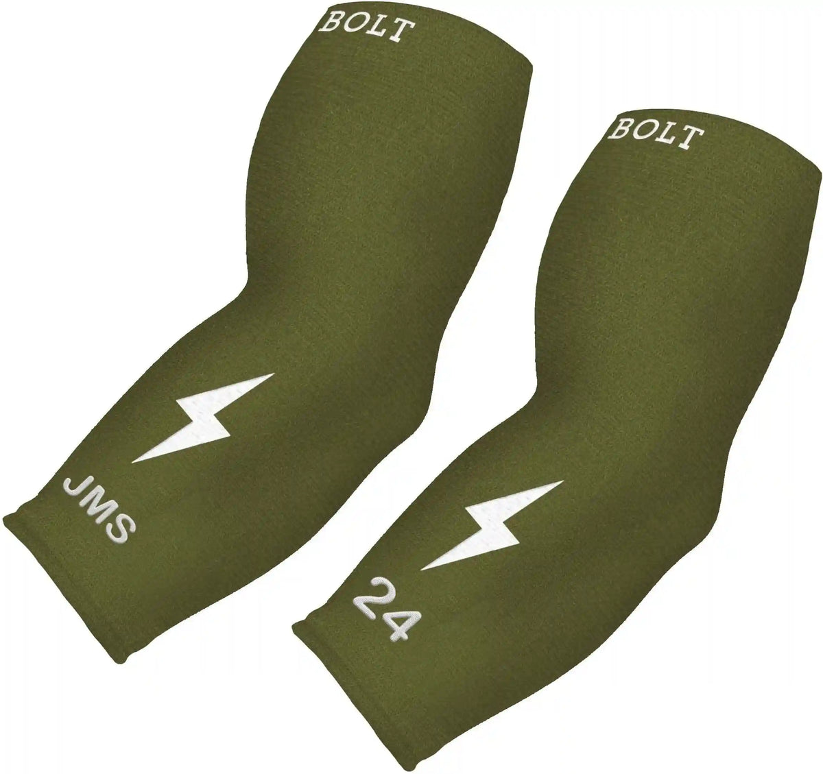 Personalized Graduated Compression Premium 3/4 Arm Sleeve - Olive Green Main image