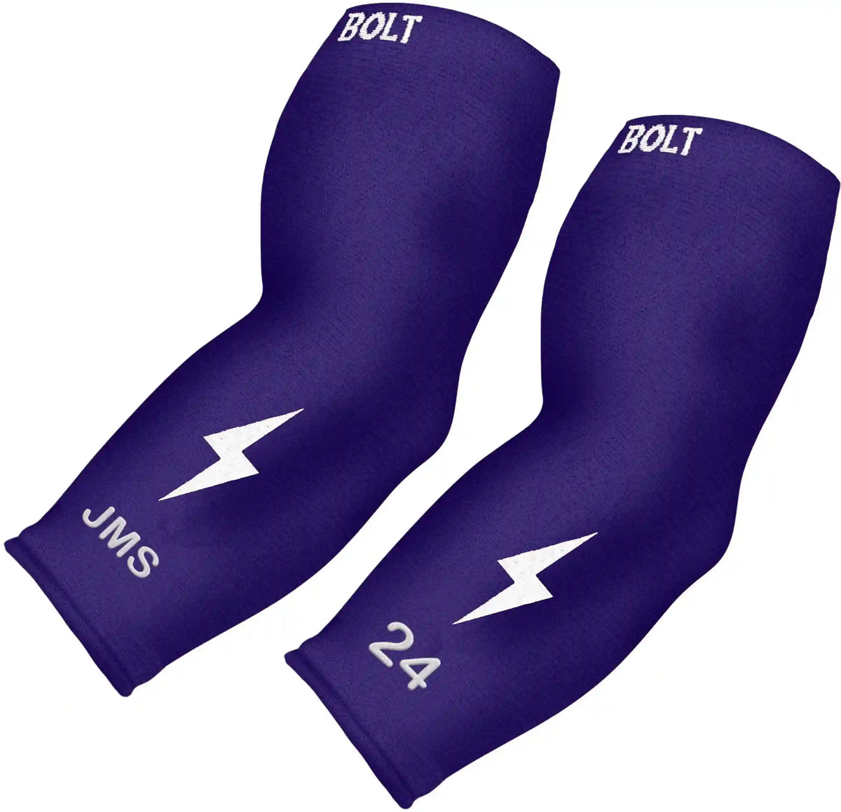 Personalized Graduated Compression Premium 3/4 Arm Sleeve - Purple Main image