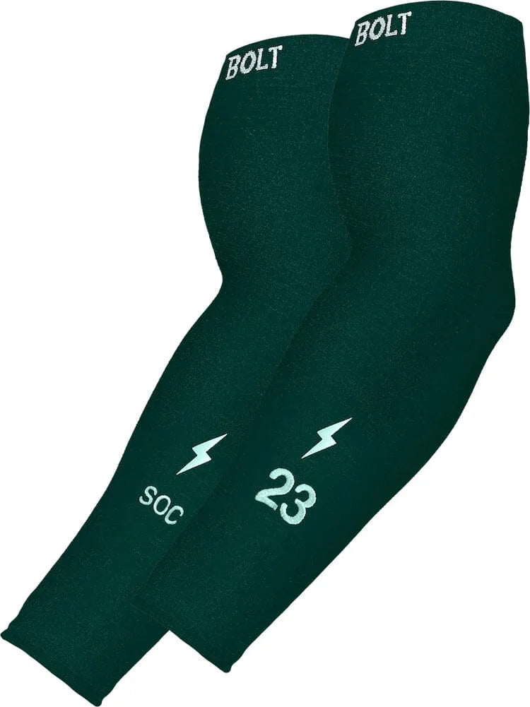 Personalized Graduated Compression Premium Arm Sleeve - Green Main image