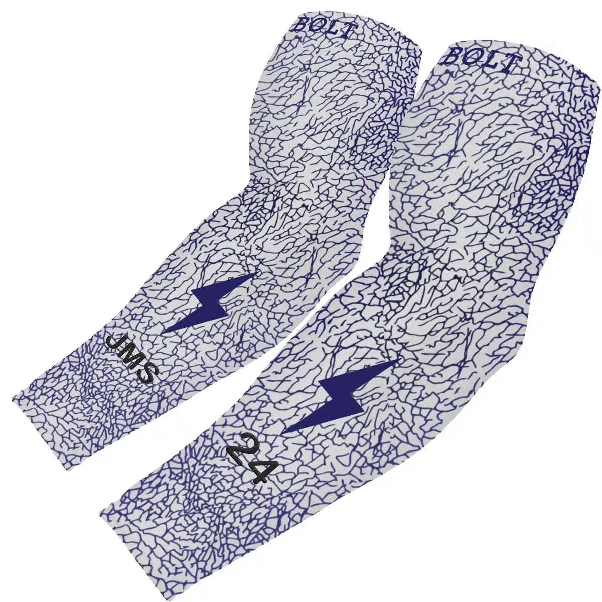 Personalized Graduated Compression Premium Arm Sleeve - Elephant Print Main image