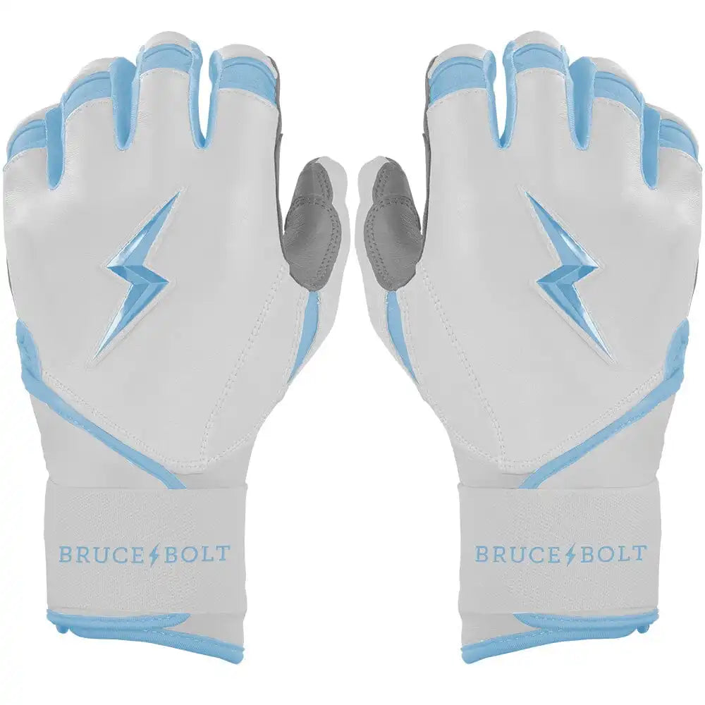 Chrome Series Long Cuff Batting Gloves - Baby Blue Main image