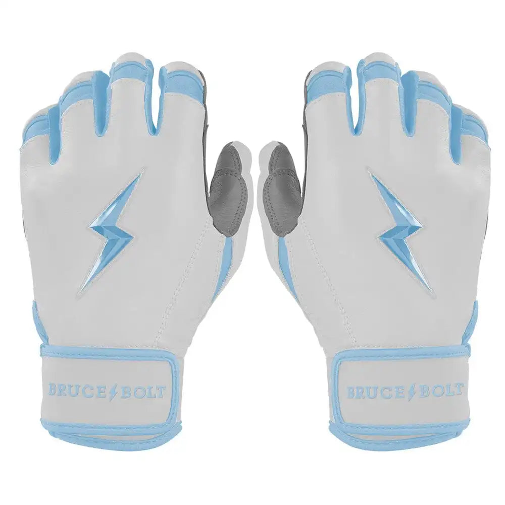 Chrome Series Short Cuff Batting Gloves - Baby Blue Main image