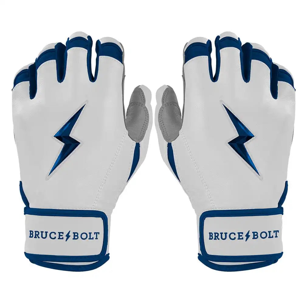 Chrome Series Short Cuff Batting Gloves - Navy Main image