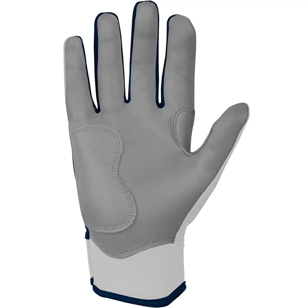 Chrome Series Short Cuff Batting Gloves - Navy Secondary image