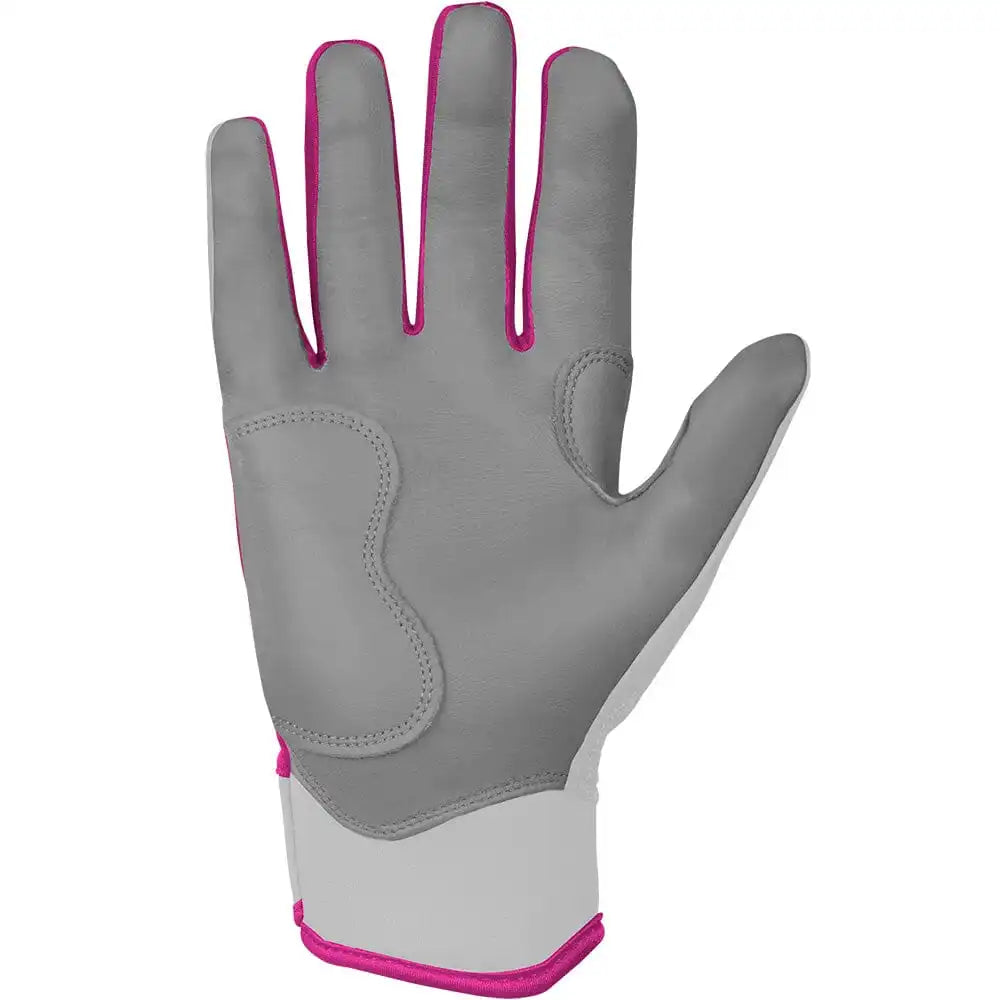 Chrome Series Short Cuff Batting Gloves - Pink Secondary image