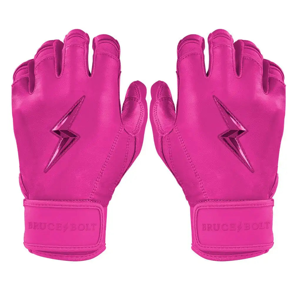 Max Clark Signature Series Short Cuff Batting Gloves - Pink Main image