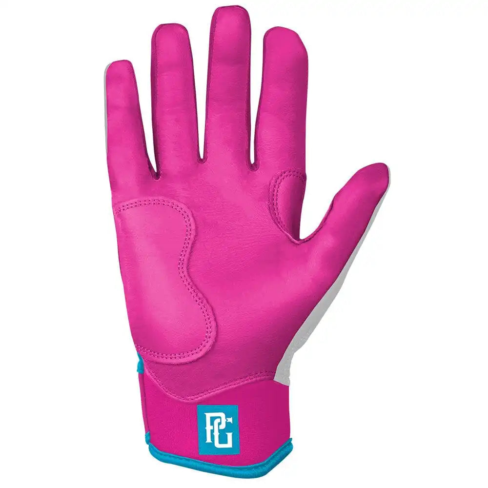 Perfect Game Collab Series Short Cuff Batting Gloves - Summer Swirl Secondary image