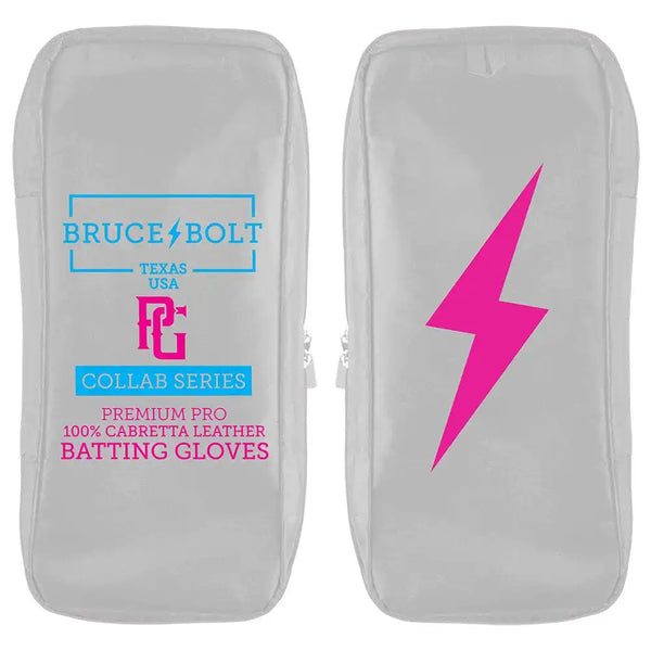 Perfect Game Collab Series Short Cuff Batting Gloves - Summer Swirl