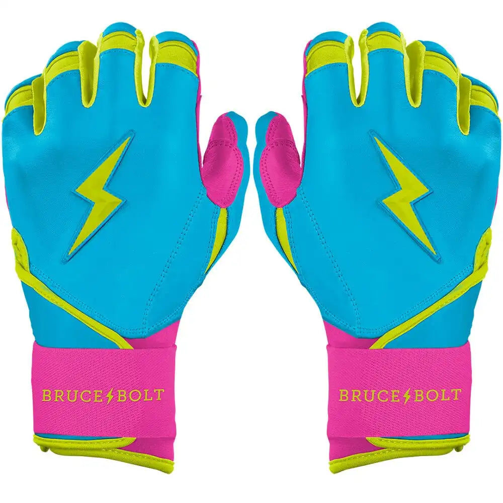 Bear Series Long Cuff Batting Gloves - Caribbean Blue Main image