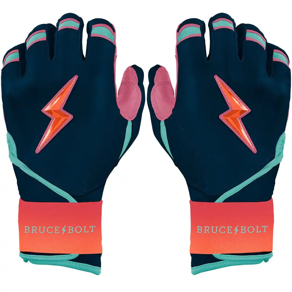 Bear Series Long Cuff Batting Gloves - Sunset Main image