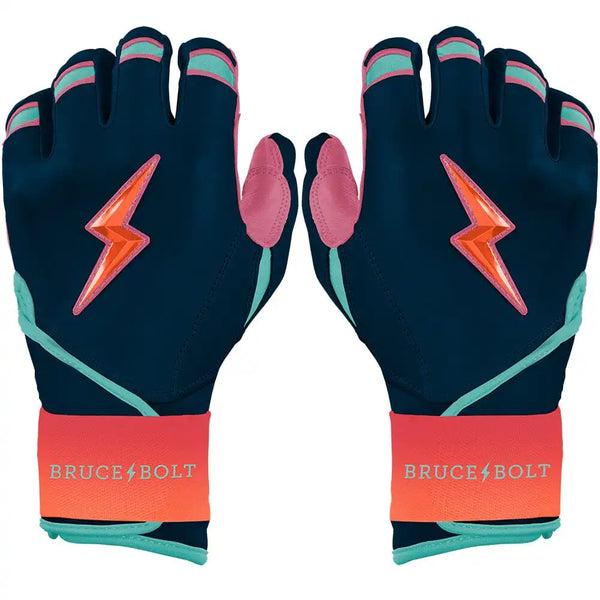 Bear Series Long Cuff Batting Gloves - Sunset