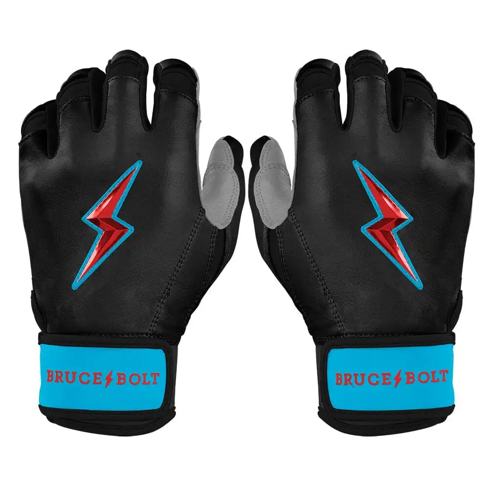 Bear Series Short Cuff Batting Gloves - Miami Black Main image