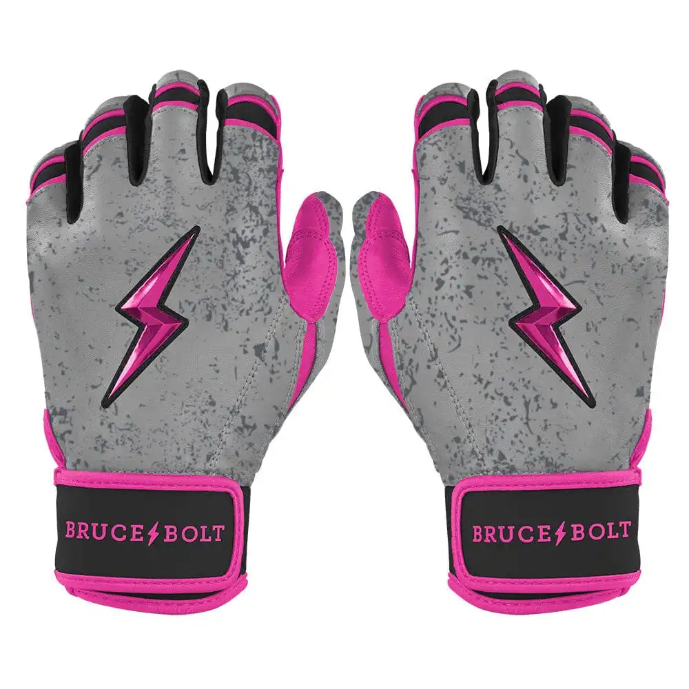 Brandon Nimmo Signature Series Short Cuff Batting Gloves - Concrete Main image