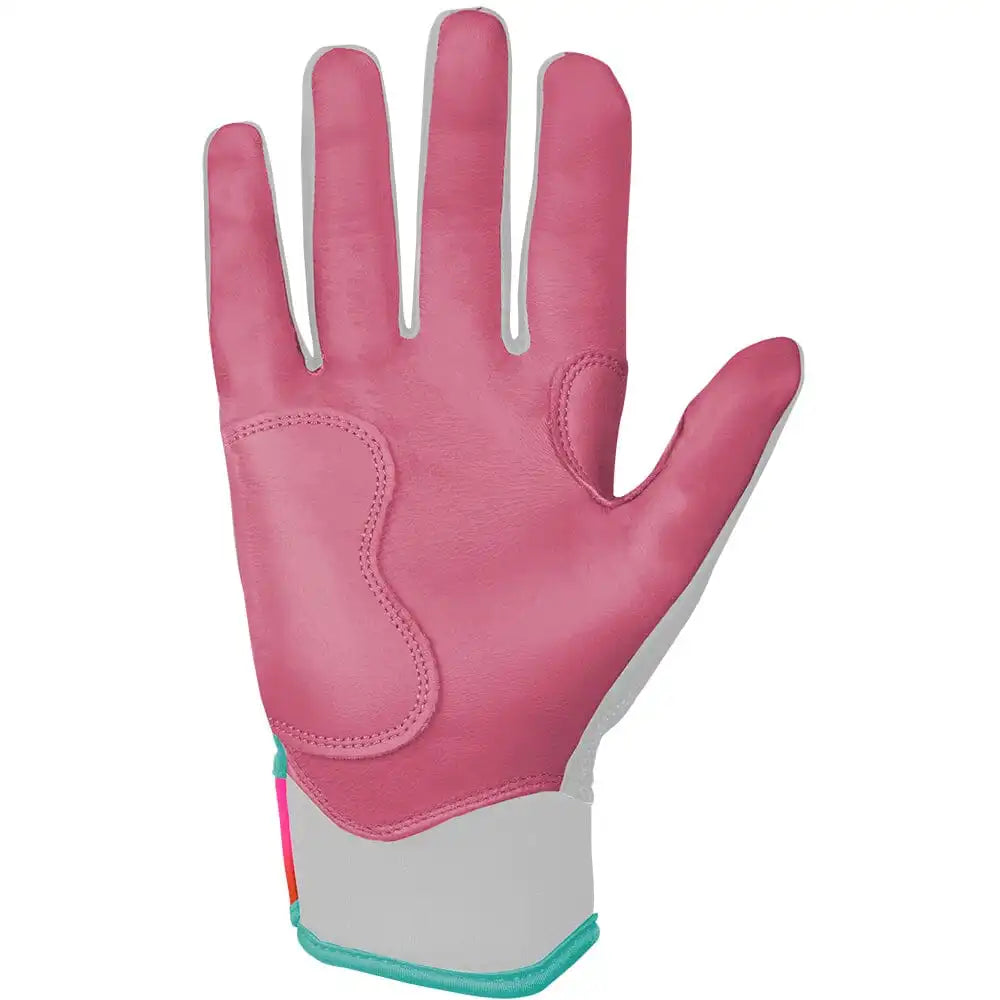 Bear Series Short Cuff Batting Gloves - Sunrise Secondary image