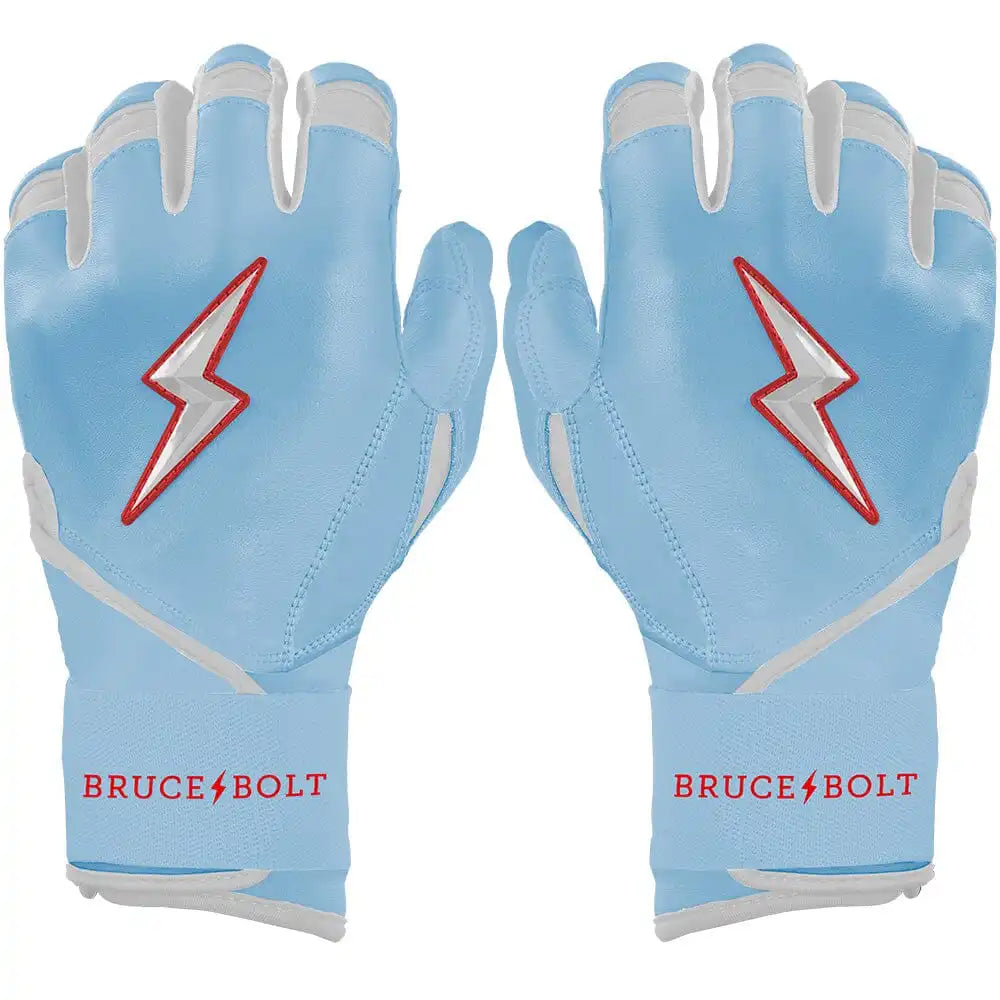 Ian Happ Signature Series Long Cuff Batting Gloves - Baby Blue Main image