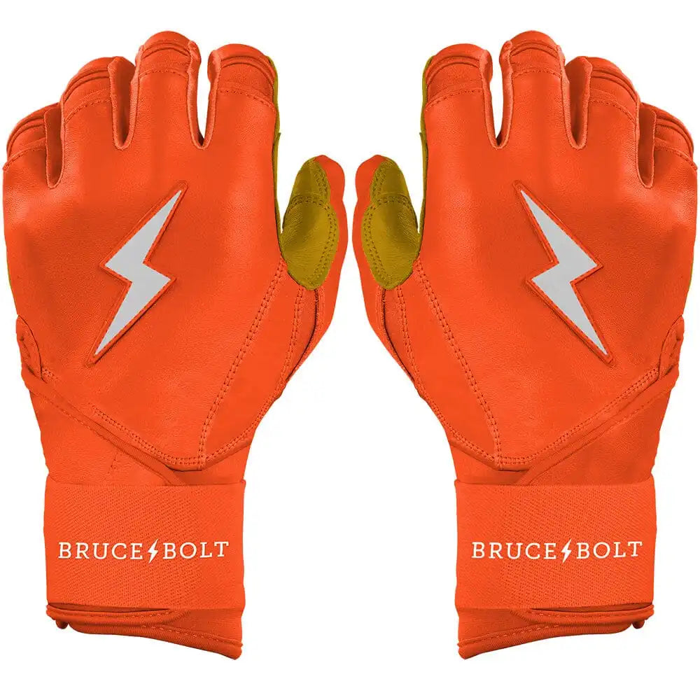 Original Series Long Cuff Batting Gloves - Orange Main image