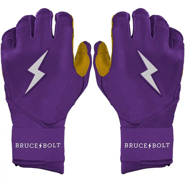 Original Series Long Cuff Batting Gloves - Purple