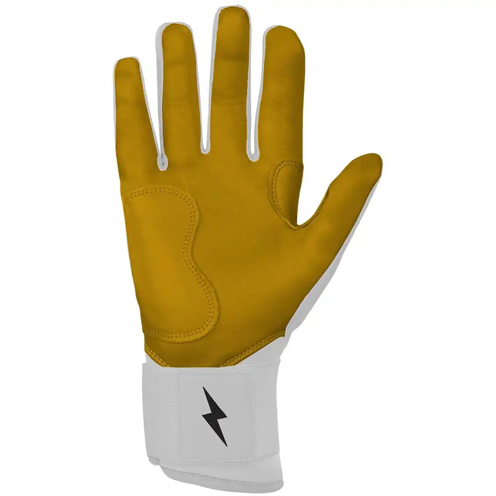Original Series Long Cuff Batting Gloves - White Secondary image