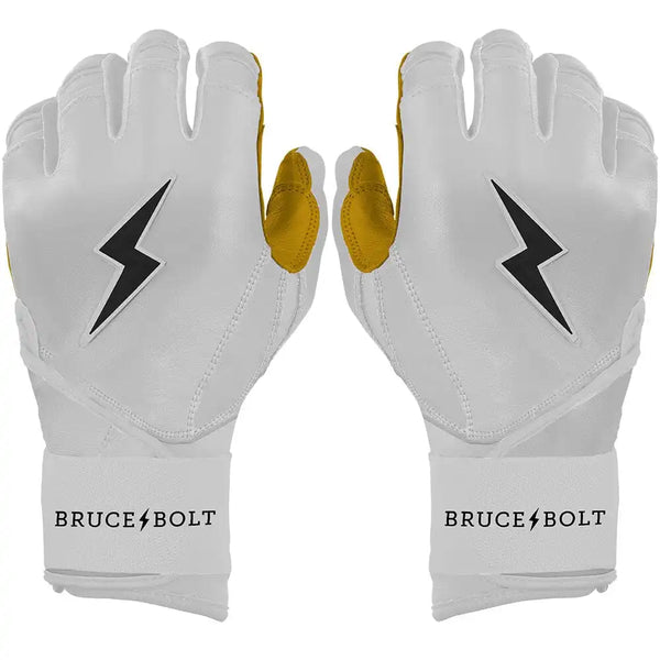 Original Series Long Cuff Batting Gloves - White