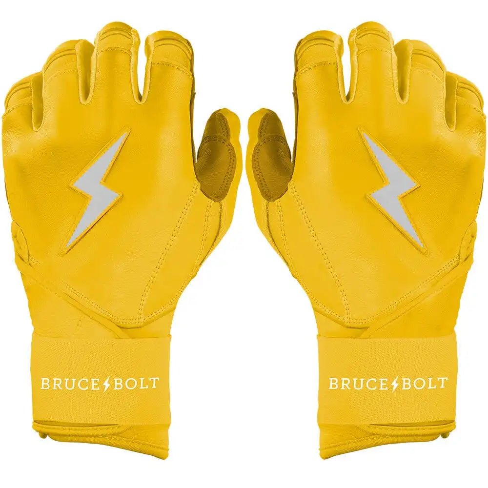 Original Series Long Cuff Batting Gloves - Yellow Main image