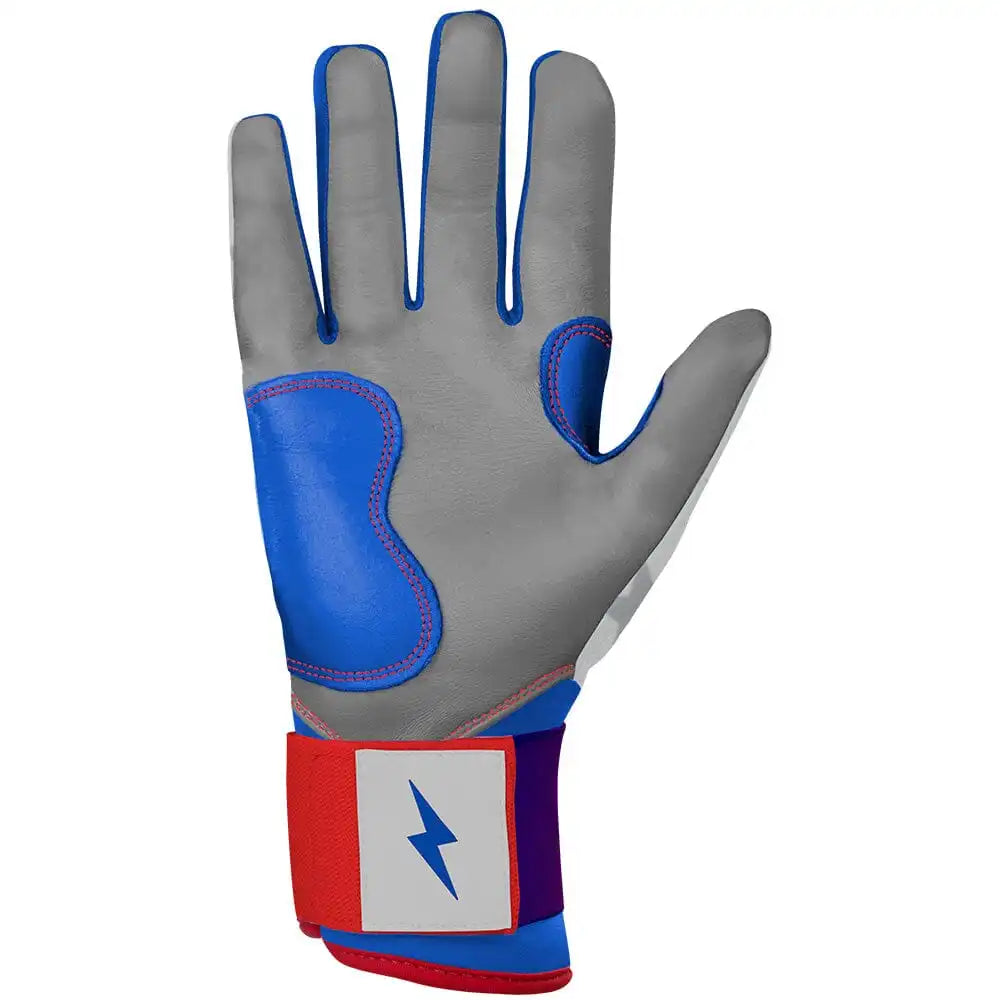 Brandon Nimmo Signature Series Long Cuff Batting Gloves - Stars & Stripes Secondary image