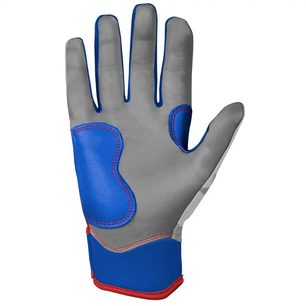 Brandon Nimmo Signature Series Short Cuff Batting Gloves - Stars & Stripes Secondary image