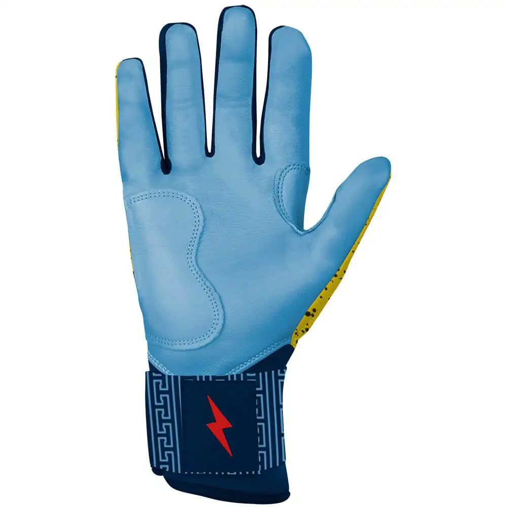 Lars Nootbaar Signature Series Long Cuff Batting Gloves - Yellow Secondary image