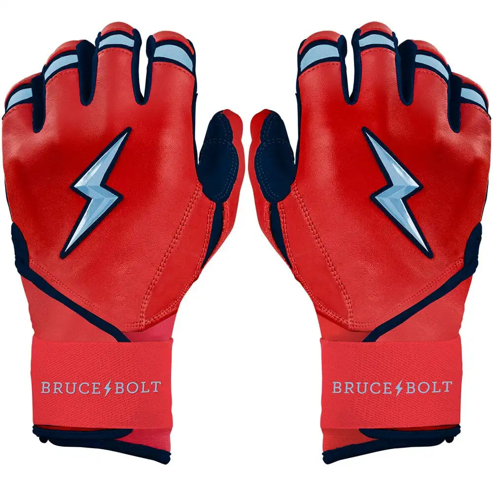 Lars Nootbaar Signature Series Long Cuff Batting Gloves - Red Main image