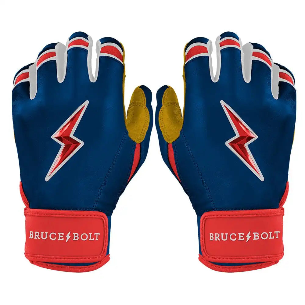 Patriot Series Short Cuff Batting Gloves - Fourth of July Main image