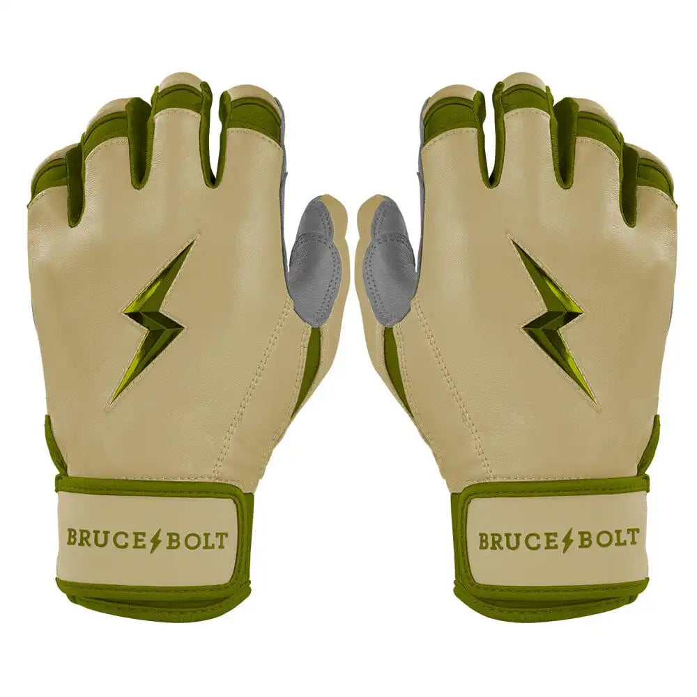 Patriot Series Short Cuff Batting Gloves - Military Beige Main image