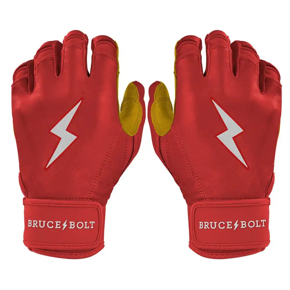 Original Series Short Cuff Batting Gloves - Red Main image