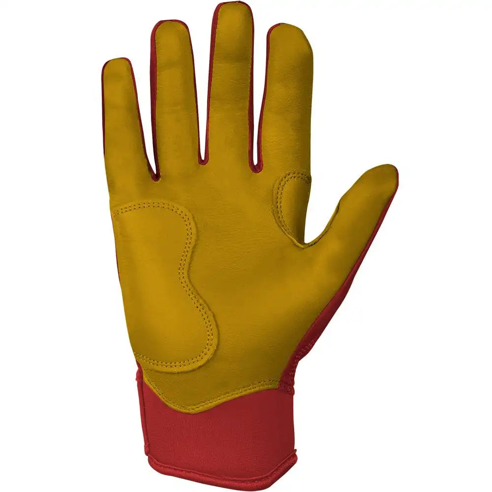 Original Series Short Cuff Batting Gloves - Red Secondary image