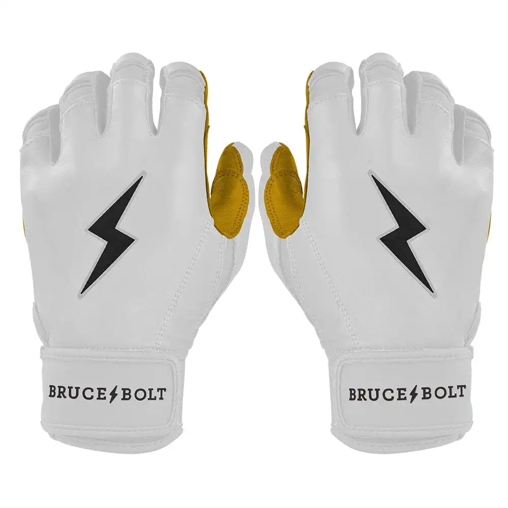 Original Series Short Cuff Batting Gloves - White