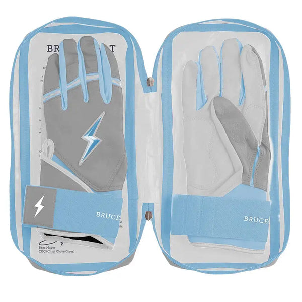 Ian Happ Signature Series Long Cuff Batting Gloves - Grey