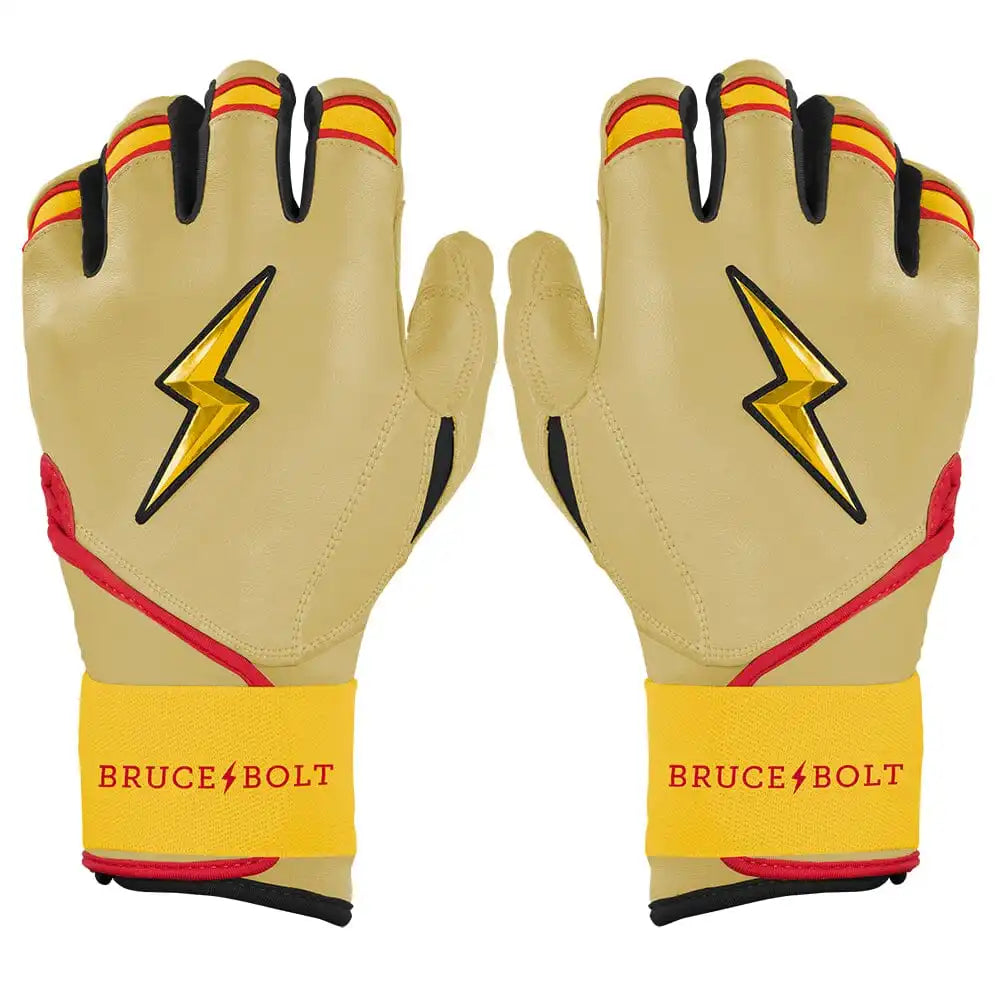 Konnor Griffin Limited Edition Long Cuff Batting Gloves - Griffin Ivory Main image