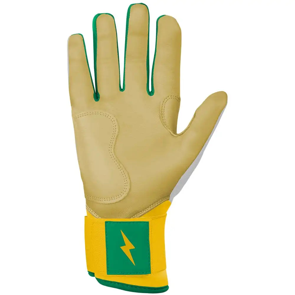 Nick Kurtz Signature Series Long Cuff Batting Gloves - Vegas White Secondary image