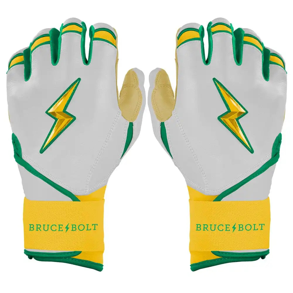 Nick Kurtz Signature Series Long Cuff Batting Gloves - Vegas White Main image