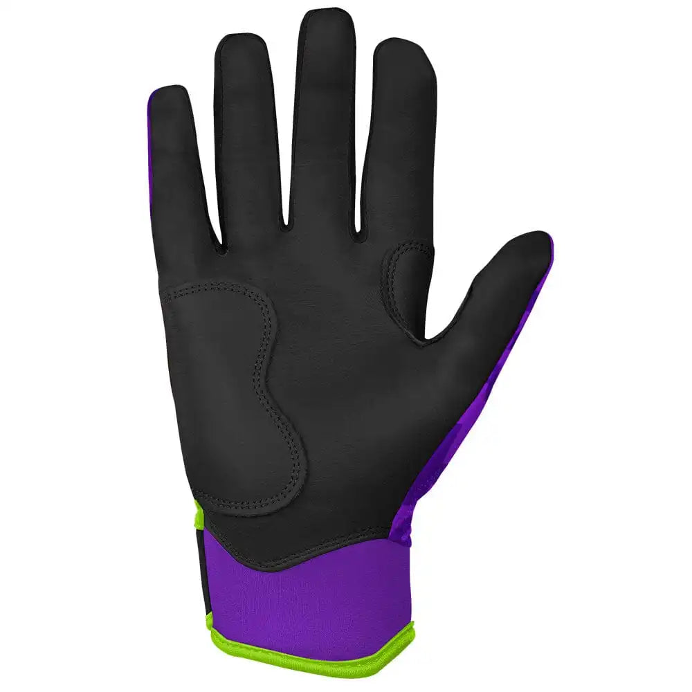 Jarren Duran Signature Series Short Cuff Batting Gloves - Purple Secondary image